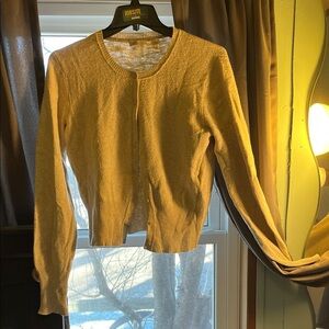 Maurices Cream/White Cardigan Sweater